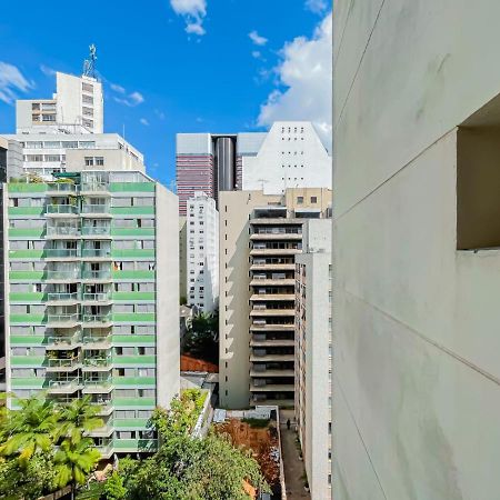 فندق Flat - Rua Bela Cintra ساو باولو المظهر الخارجي الصورة