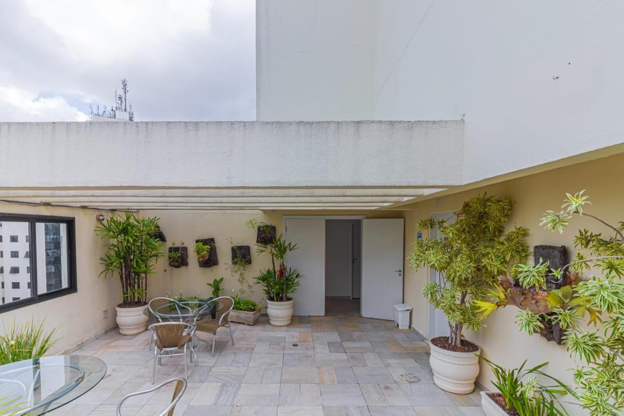 فندق Flat - Rua Bela Cintra ساو باولو المظهر الخارجي الصورة