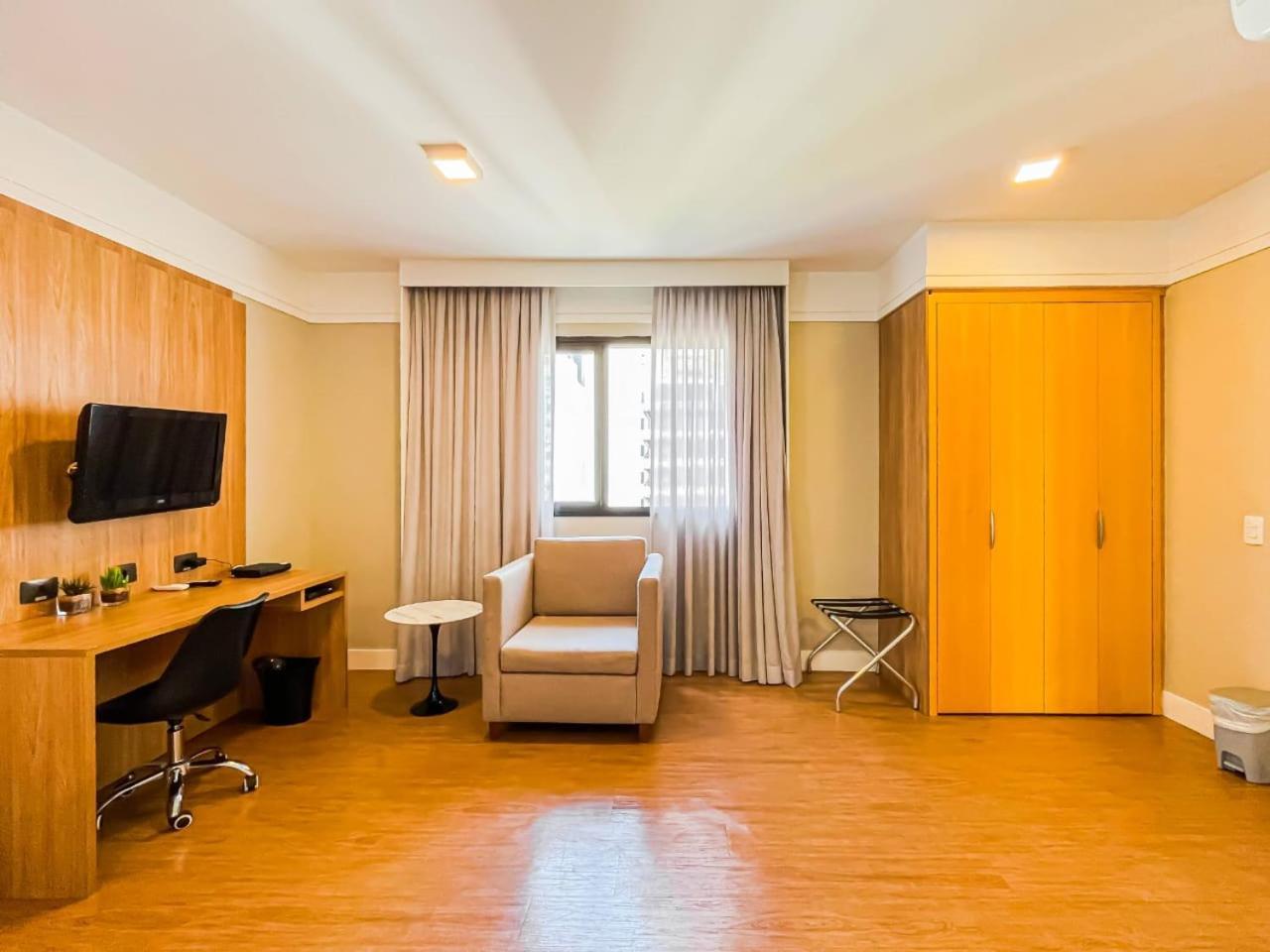 فندق Flat - Rua Bela Cintra ساو باولو المظهر الخارجي الصورة